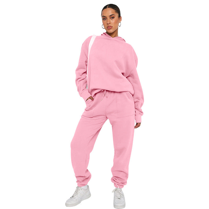 Women's Tracksuit Set: Hoodie and Pants | Two-Piece Set for Workouts and Everyday Wear