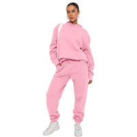 Women's Tracksuit Set: Hoodie and Pants | Two-Piece Set for Workouts and Everyday Wear