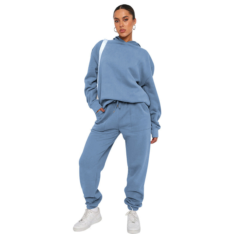 Women's Tracksuit Set: Hoodie and Pants | Two-Piece Set for Workouts and Everyday Wear