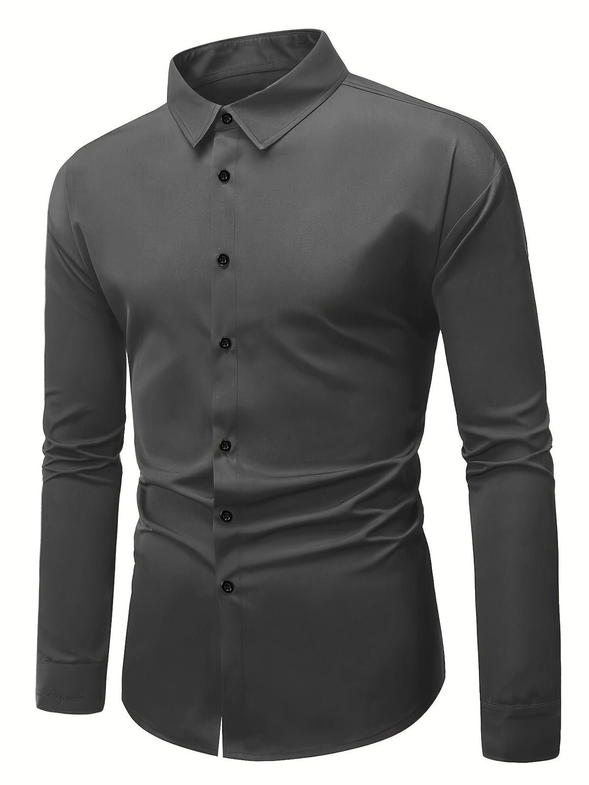Hosszú ujjú, slim fit férfi ing