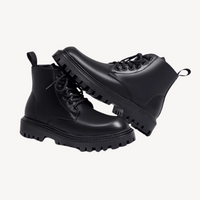 Men's Winter Lace-Up Boots Military Style