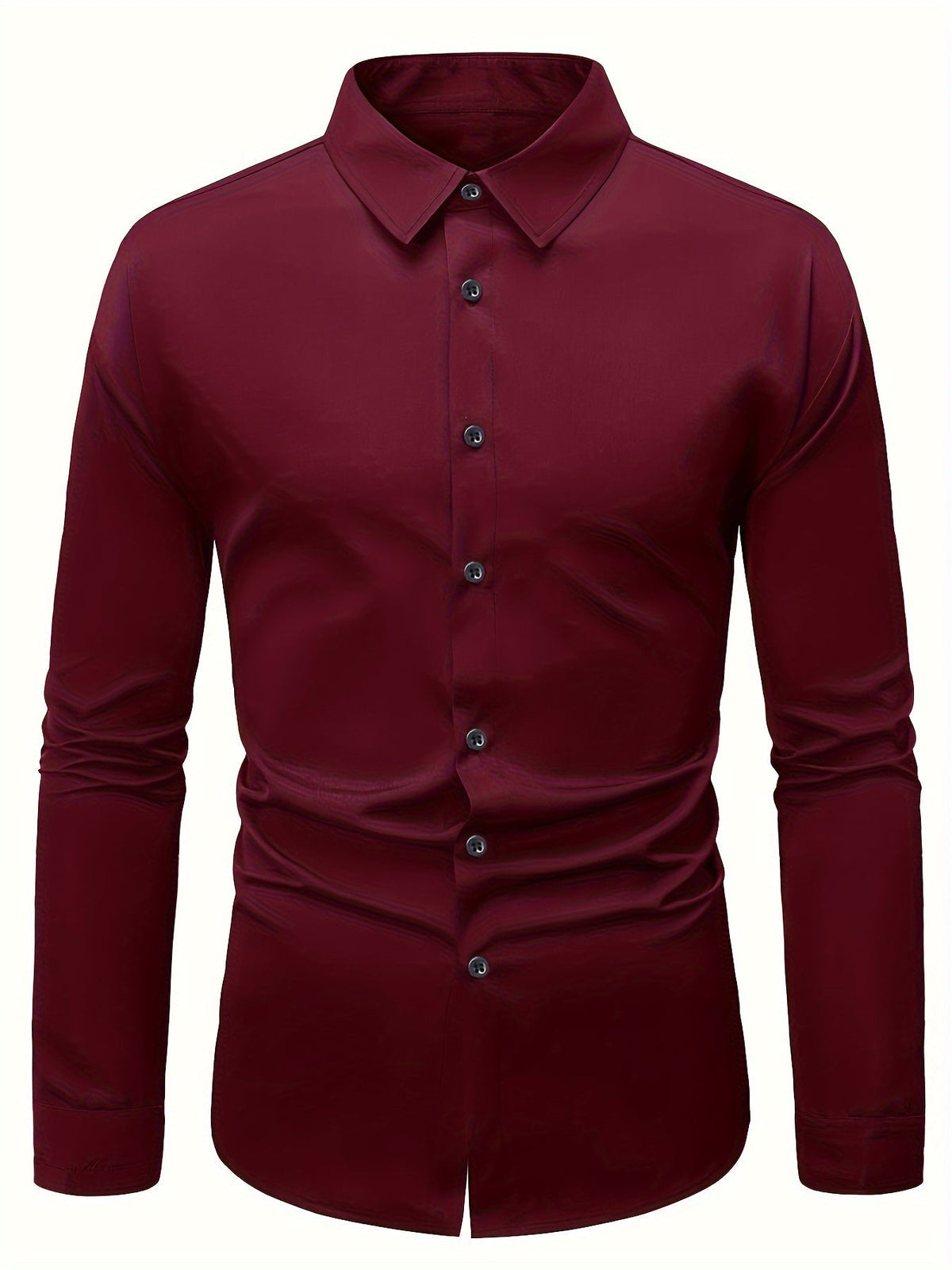 Hosszú ujjú, slim fit férfi ing