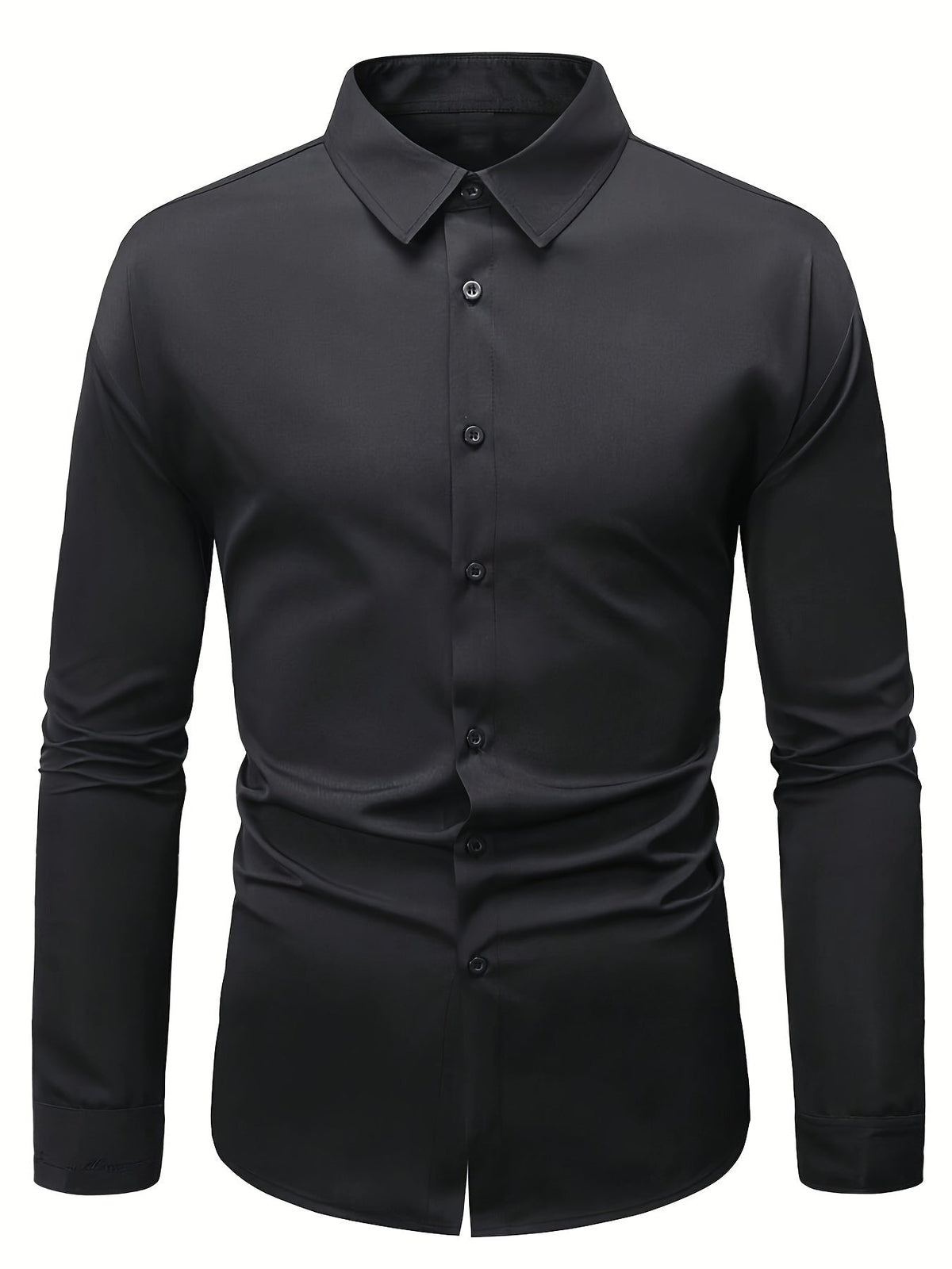 Hosszú ujjú, slim fit férfi ing