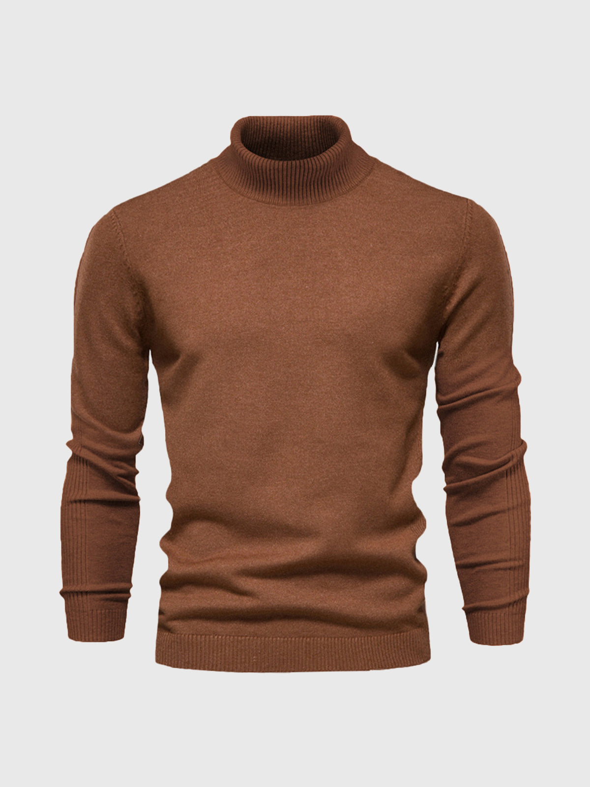 Maglione da uomo a collo alto e maniche lunghe