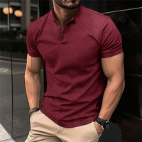 Polo da uomo con bottoni