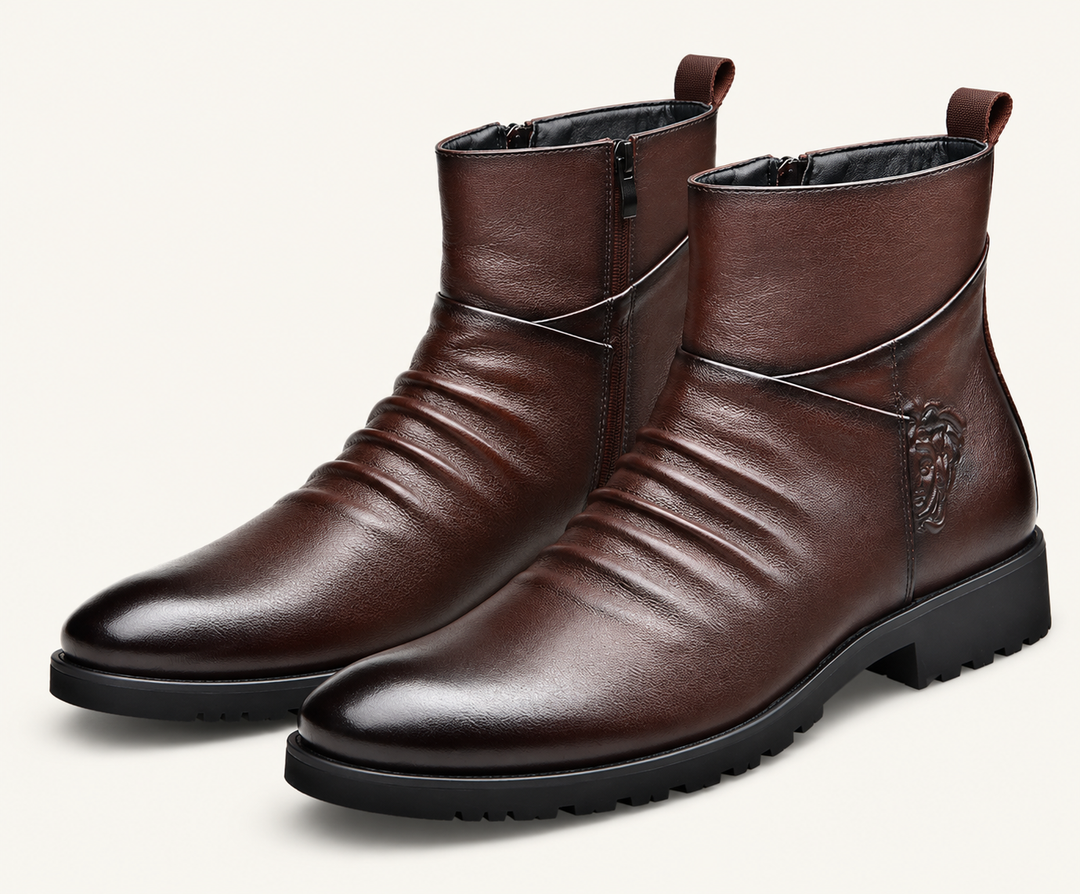Pánské zimní chelsea boty na zip | Elegantní