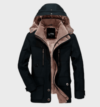 Pánská zimní parka s kapucí | Zateplená na každý den