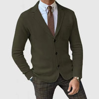 Cardigan en maille pour homme à boutons