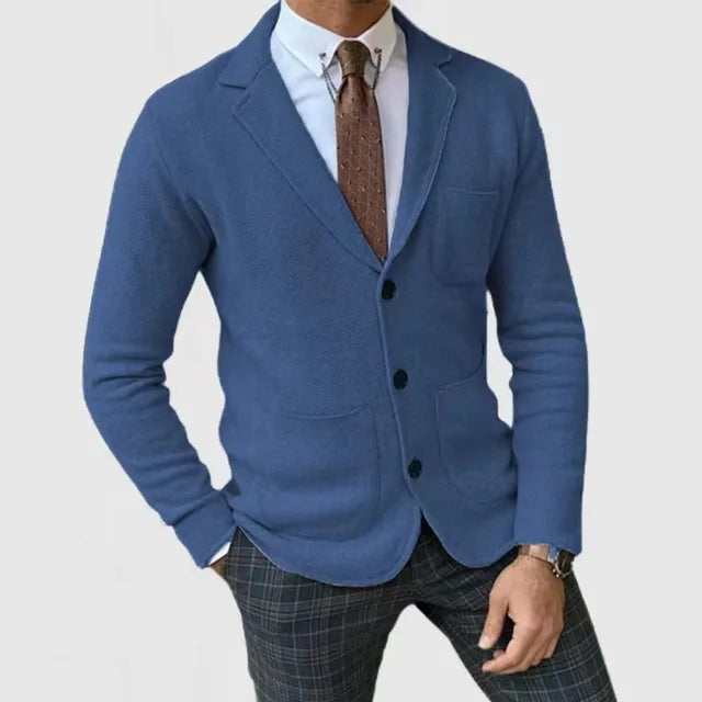 Cardigan en maille pour homme à boutons