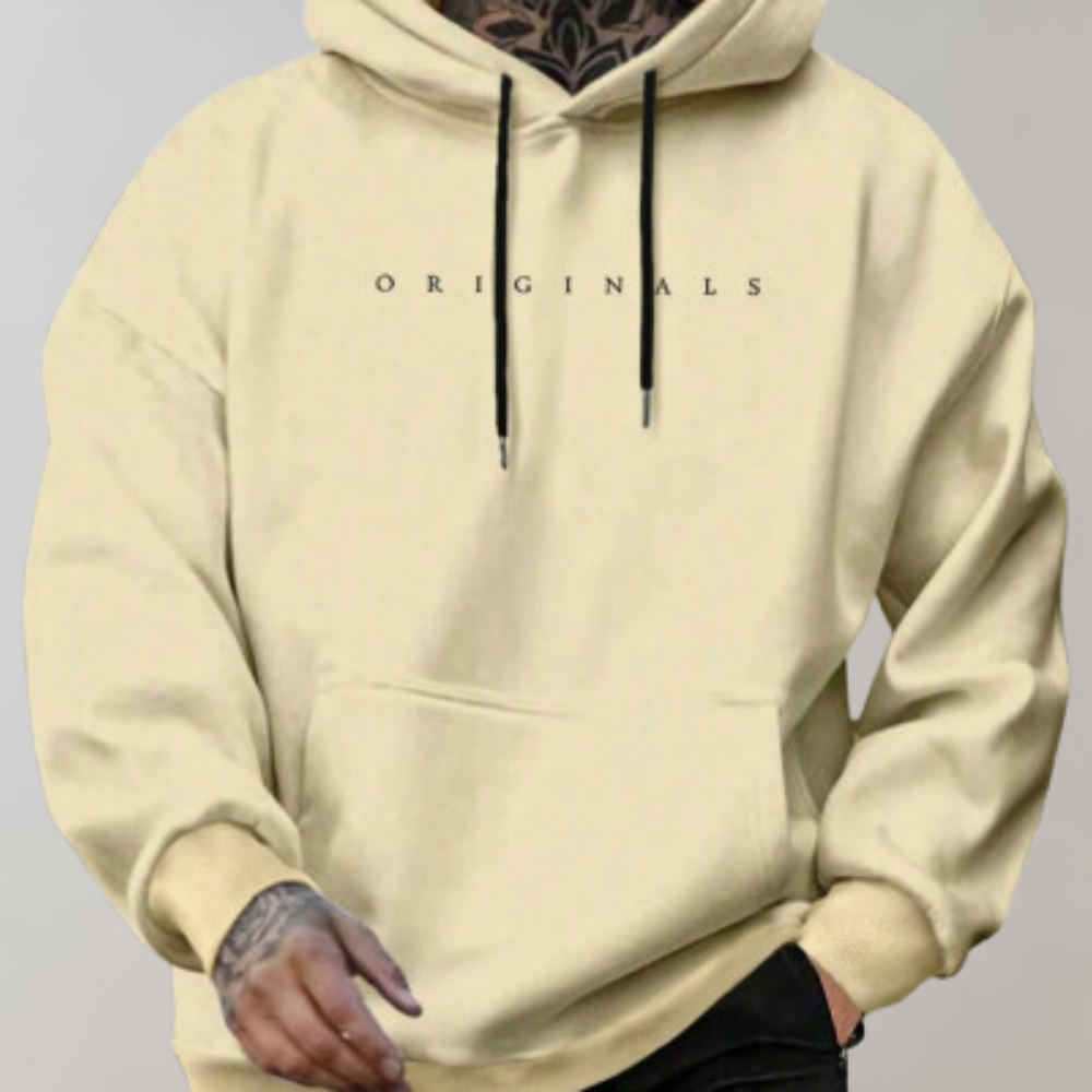 Men's printed hoodie