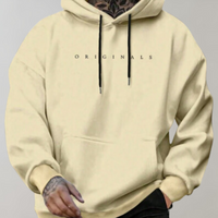 Men's printed hoodie