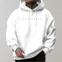 Men's printed hoodie
