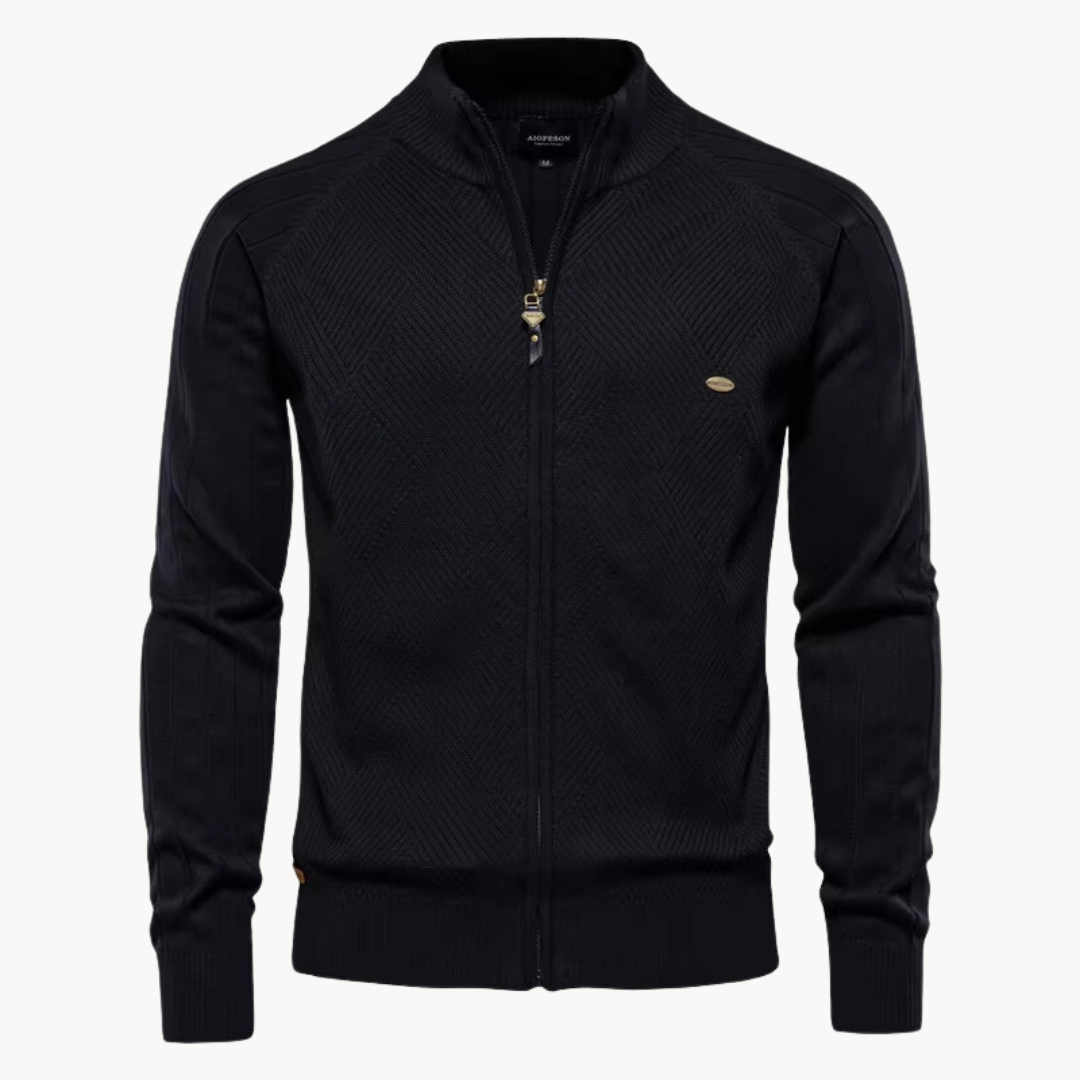 Cardigan da uomo | Collo alto, ideale per vestirsi a strati ogni giorno