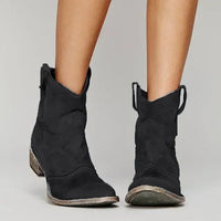 Scarpe invernali da donna | Stivaletti con tacco basso, stile classico