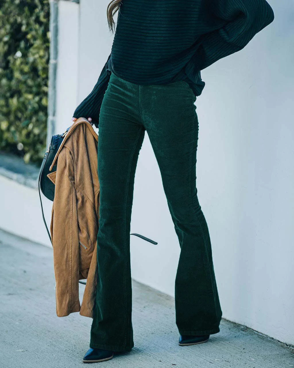 Pantaloni da donna a zampa