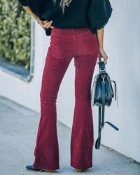 Pantaloni da donna a zampa