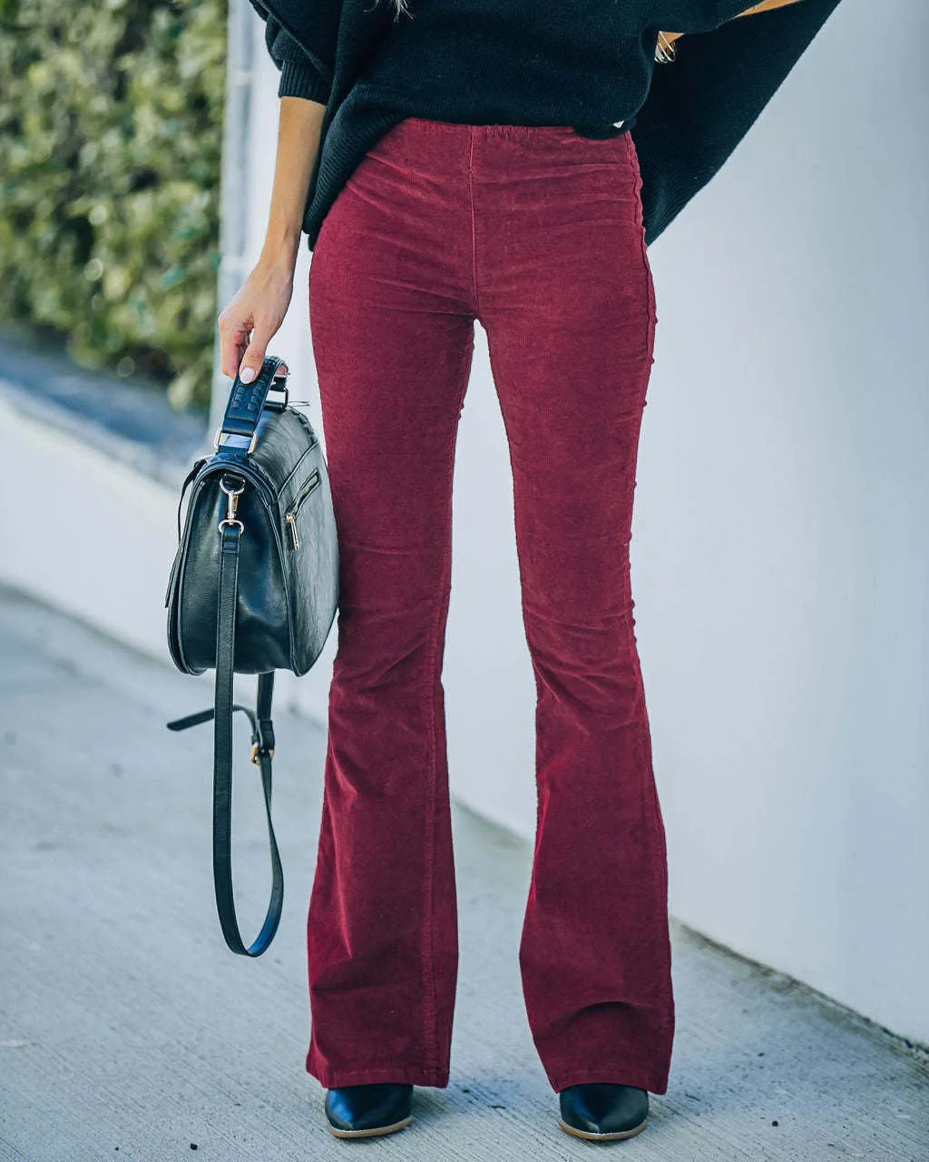 Pantaloni da donna a zampa