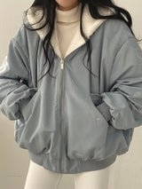 Giacca invernale da donna imbottita oversize
