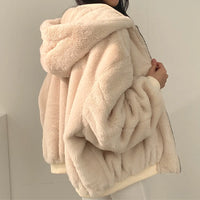 Giacca invernale da donna imbottita oversize