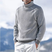Maglione da uomo a collo alto e maniche lunghe | Classico, per tutti i giorni e per il lavoro