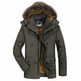 Parka d’hiver robuste pour homme avec capuche en fourrure - Grant