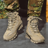 Scarpe da uomo alla caviglia con lacci