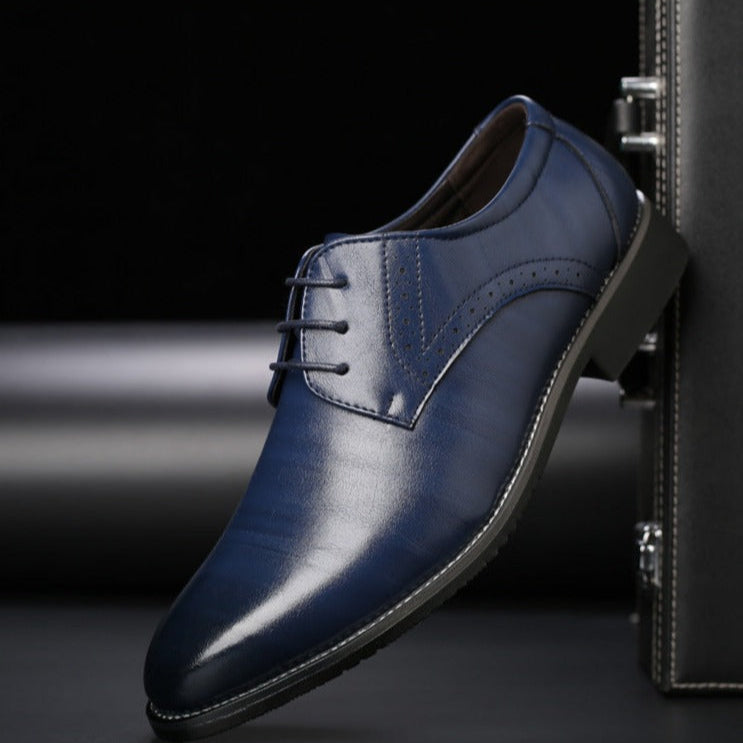 Scarpe eleganti leggere da uomo, stringate