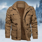 Veste d’hiver coupe-vent cargo pour homme - Dean