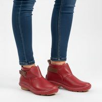 Wygodne ortopedyczne buty damskie z paskiem - Iris Back